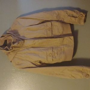 Love Tree Hooded Bomber Jacket